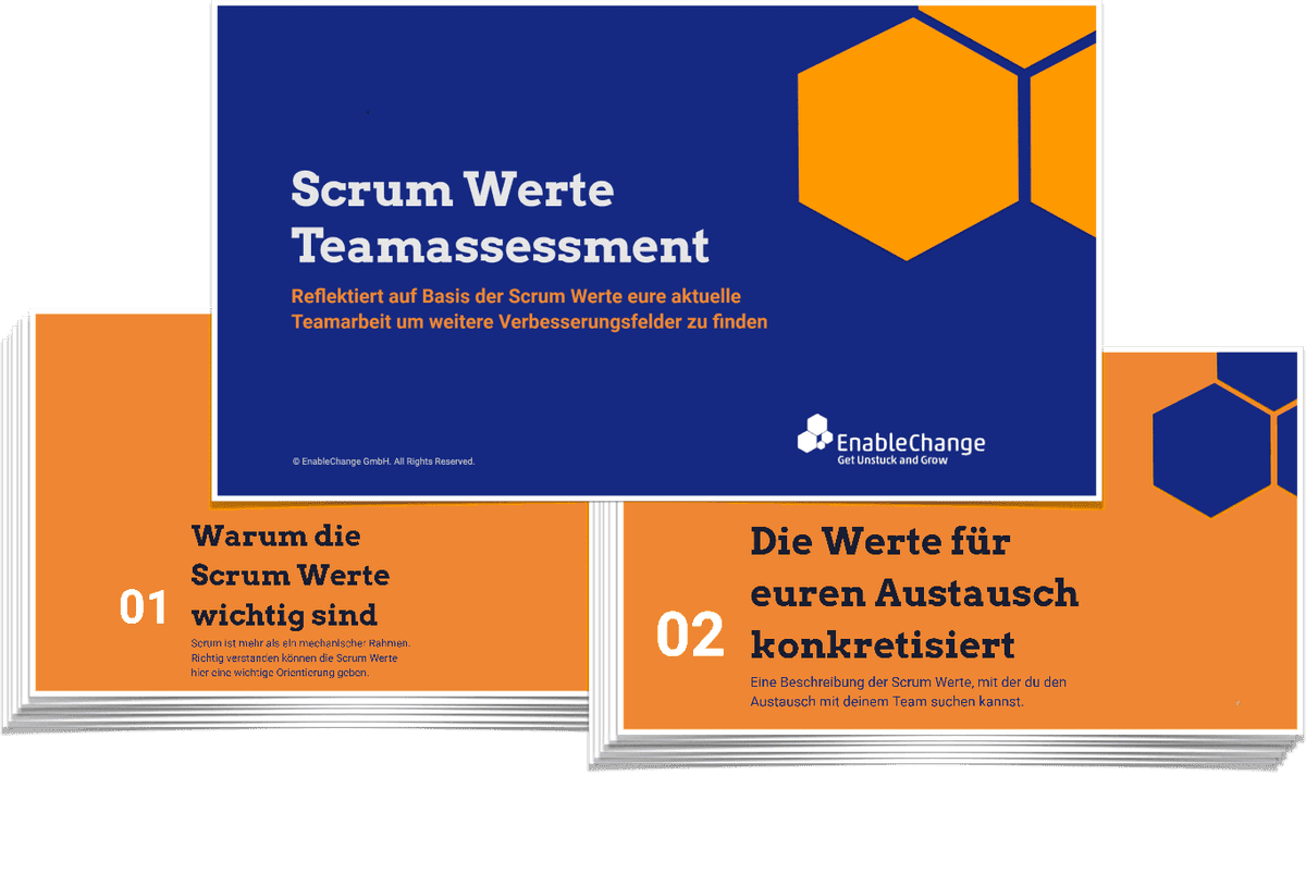 Scrum Werte Teamassessment