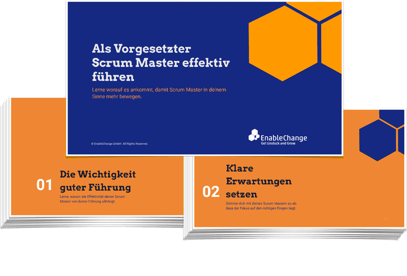 Als Vorgesetzter Scrum Master führen