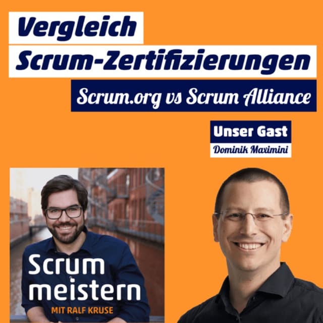 Vergleich Scrum-Zertifizierungen Scrum Alliance und Scrum.org