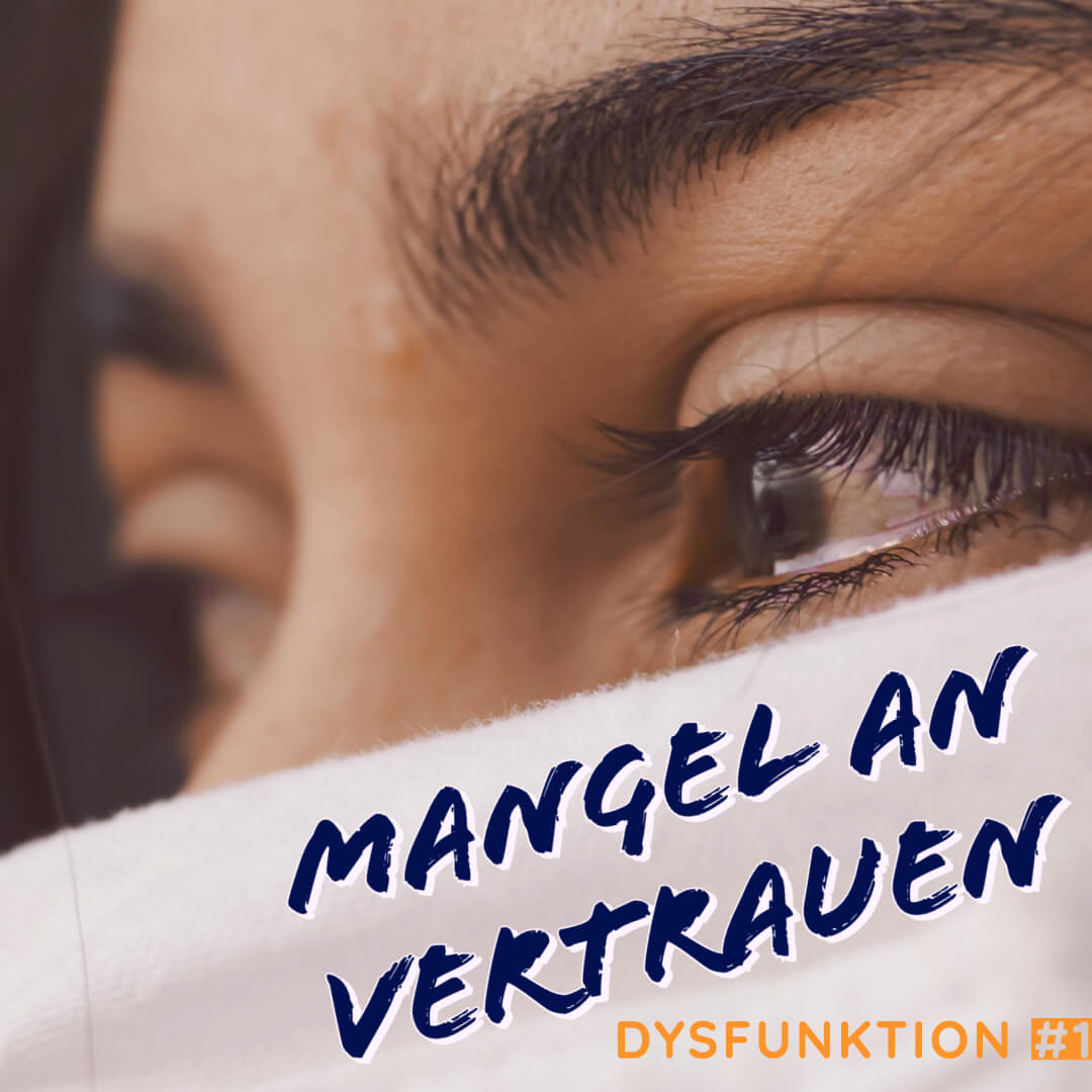 Mangel an Vertrauen